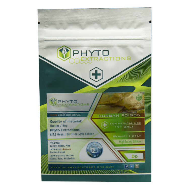 Phyto – Durban Poison – 1g or 7g | BC Weed Edible Canada