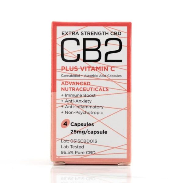 Herb Angels – CB2 Capsules (CBD) – 25mg | BC Weed Edible Canada