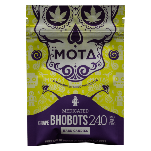MOTA Edibles – BHO Bots – Grape – 240mg THC | BC Weed Edible Canada