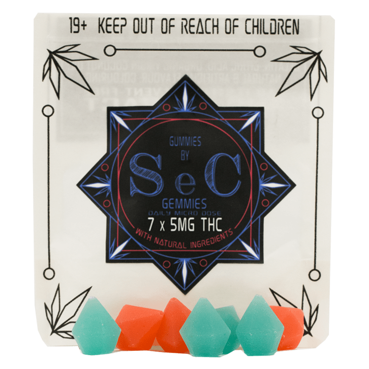 SEC – Gemmies – 35mg THC | BC Weed Edible Canada SEC – Gemmies – 35mg THC | BC Weed Edible Canada