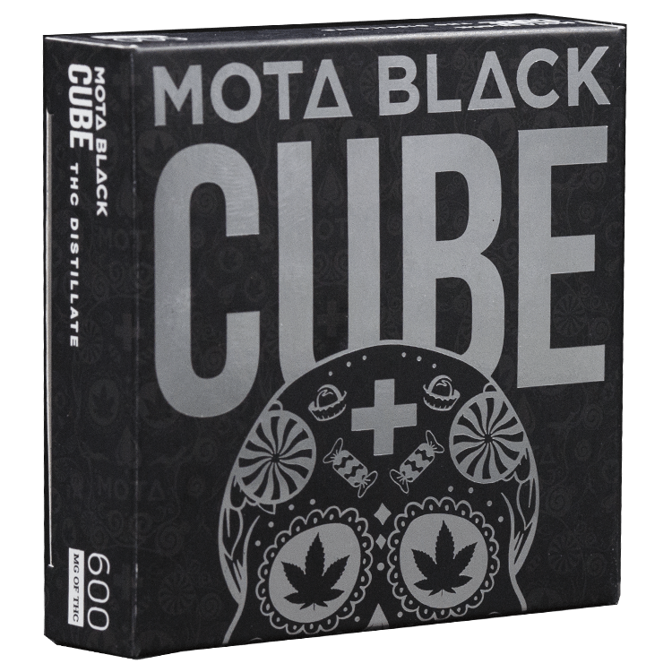 MOTA Black Cube – 600mg THC Milk Chocolate Cube | BC Weed Edible Canada
