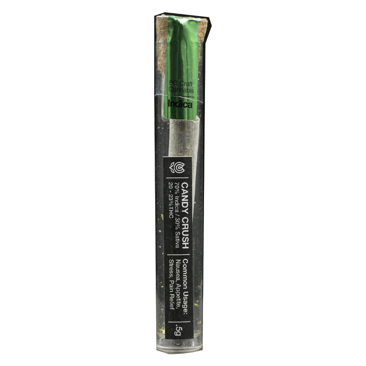 Flowerpwr – Pre-Roll – Candy Crush – 1g or 0.5g | BC Weed Edible Canada