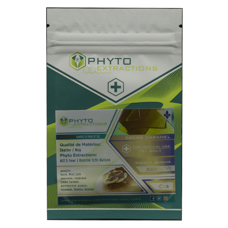 Phyto – Creme Caramel | BC Weed Edible Canada