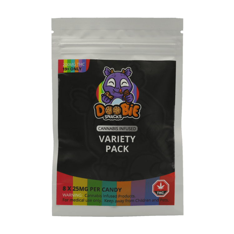 Doobie Snacks – CBD Sour Gummy Bears – 150mg CBD | BC Weed Edible Canada