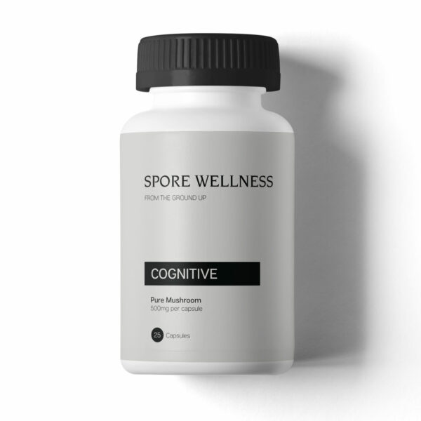 Spore Wellness – Microdose Capsules – Cognitive – 25 Capsules (500mg per cap) | BC Weed Edible Canada