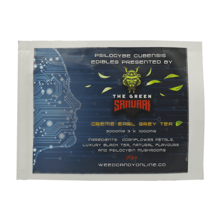 The Green Samurai – Creme Earl Grey Tea – 3000mg | BC Weed Edible Canada