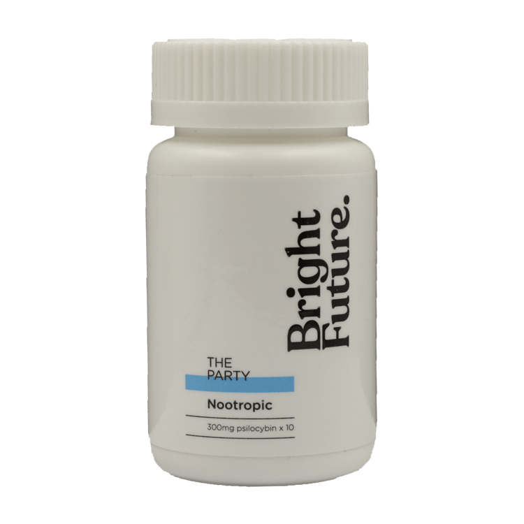 Bright Future – Microdose Capsules – The Party – (300mg x 10 Capsules) | BC Weed Edible Canada
