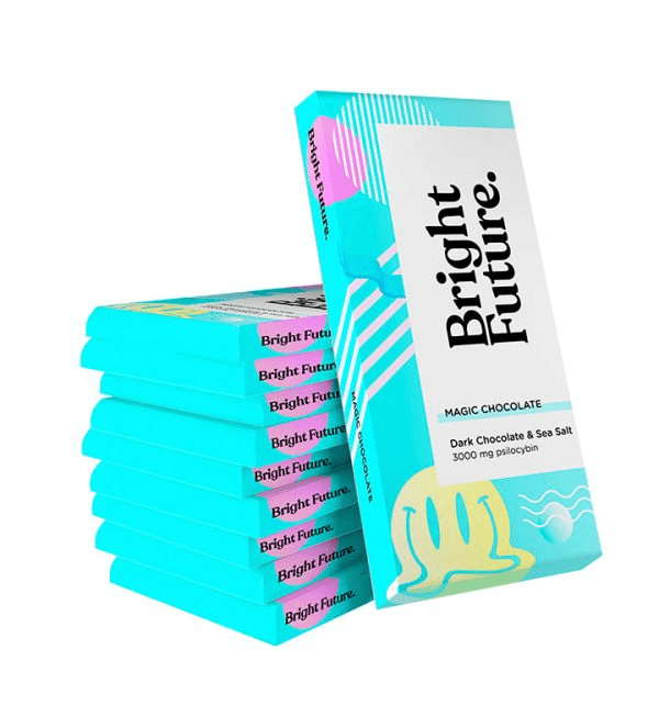 Bright Future – Dark Chocolate & Sea Salt – 3000mg | BC Weed Edible Canada Bright Future – Dark Chocolate & Sea Salt – 3000mg | BC Weed Edible Canada