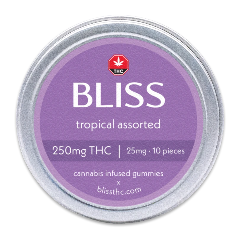 BLISS – edibles Infused Gummies – Daydream Gummies (1080mg) | BC Weed Edible Canada