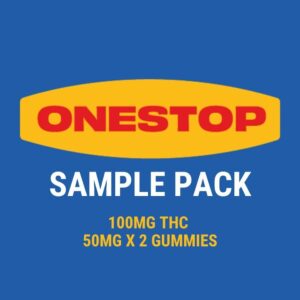 OneStop Sample Pack 100mg | BC Weed Edible Canada